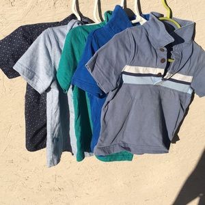 Kids short sleeve collared shirts